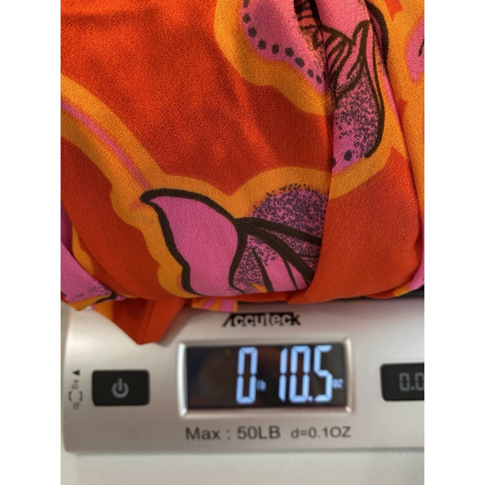 Boo Hoo Womens Wide Leg Jumpsuit Size 14 Easter Wedding Guest Tropical Coastal - Picture 11 of 11